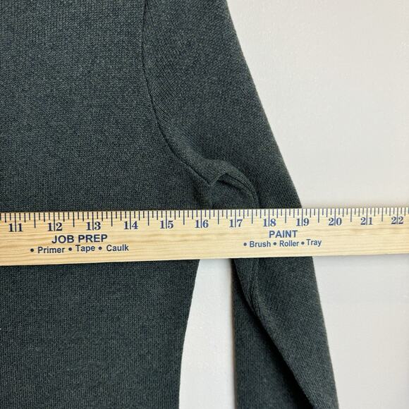 NWT Prana South Rock Green Sweater Dress XS Wool Organic Cotton Modest Church - Picture 7 of 12